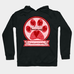 Pet Cancer Awareness First Love Edition Hoodie